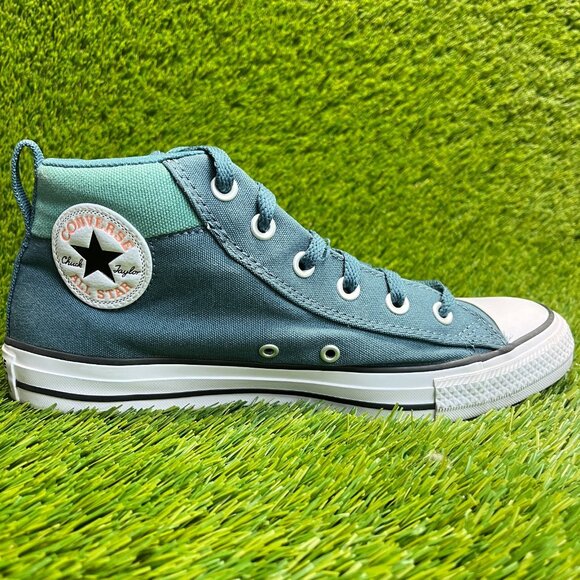 Converse Chuck Taylor All Star Womens Size 9.5 Green Athletic Shoes Sneakers - Picture 4 of 10